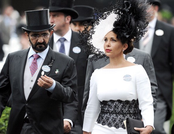 Sheikh Mohammed Rashid And Hind Bint Maktoum