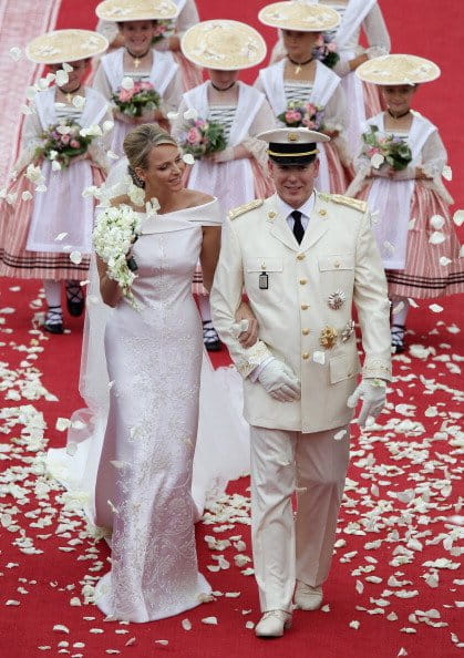 Prince Albert II And Charlene Wittstock.