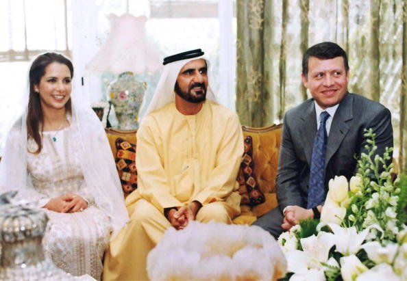 Mohammed Bin Zayed Al Nahyan And Princess Salama