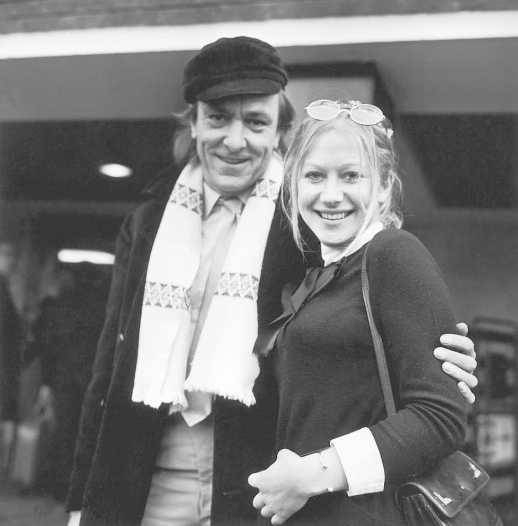 Helen Mirren With Eric Porter (1969)