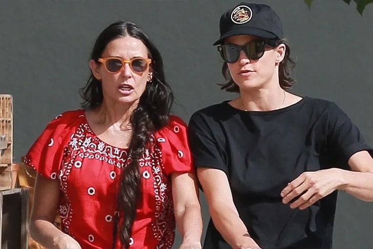 DEMI MOORE & MASHA MANDZUKA