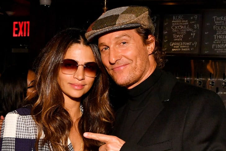 MATTHEW MCCONAUGHEY & CAMILA ALVES