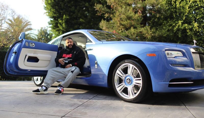 DJ Khaled Et Sa Rolls Royce Wraith