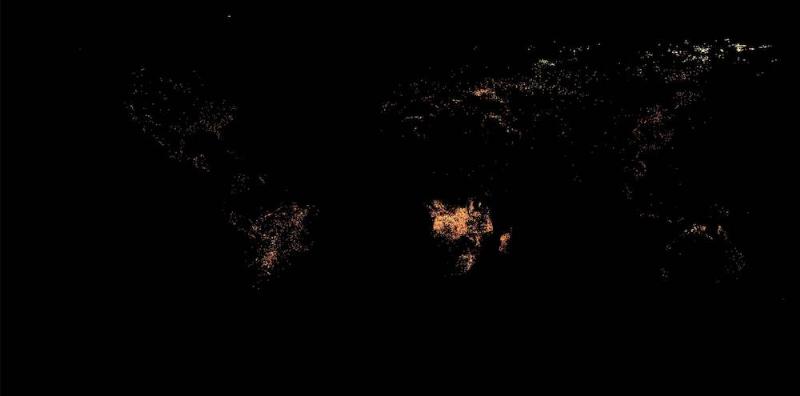 NASA Image Of All The Fires In The World