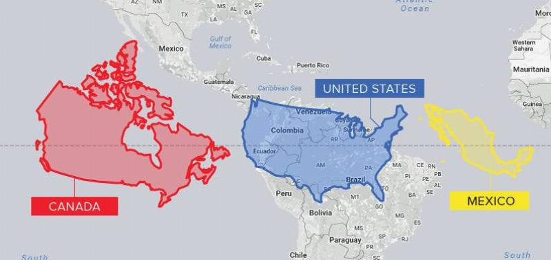 A Comparison Of Canada, The United States And Mexico