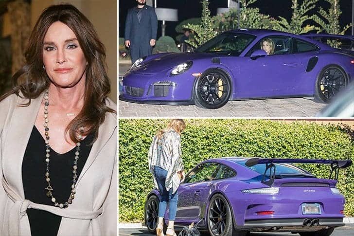 Caitlyn Jenner Et Sa Porsche GT3