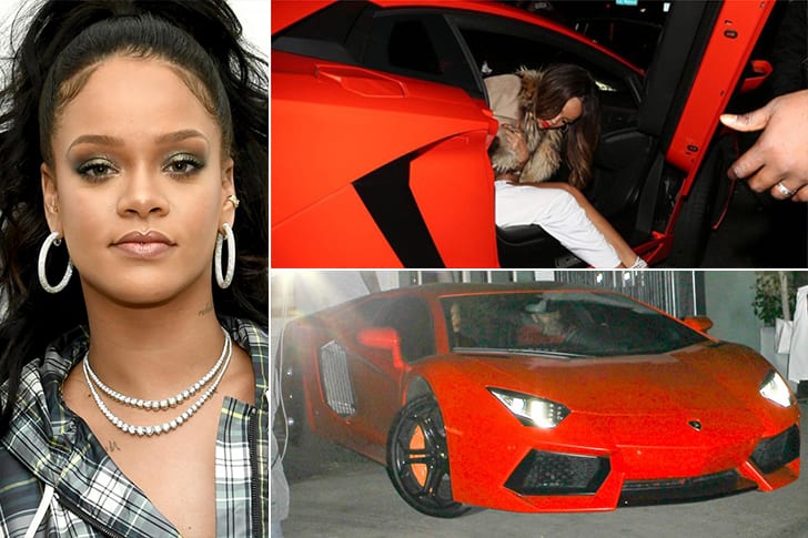 Rihanna Et Sa Lamborghini Aventador