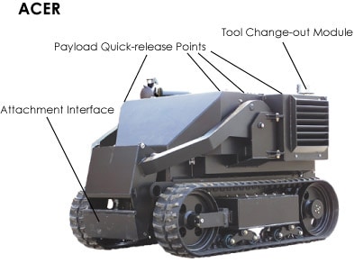 The Armored Combat Engineer Robot