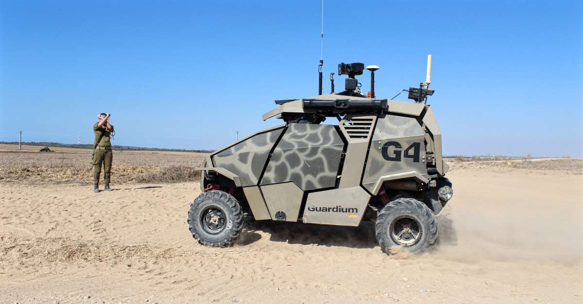 Guardium Unmanned Ground Military Vehicles