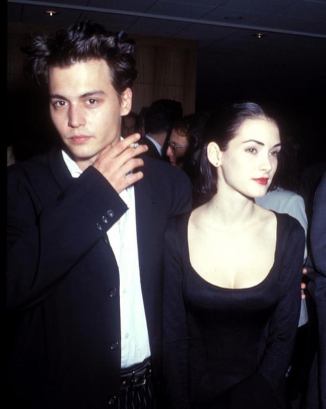 Johnny Depp Y Winona Ryder