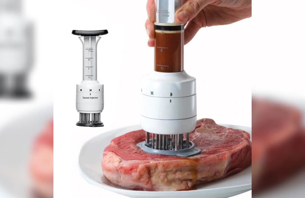 Marinade Infusing Meat Tenderizer