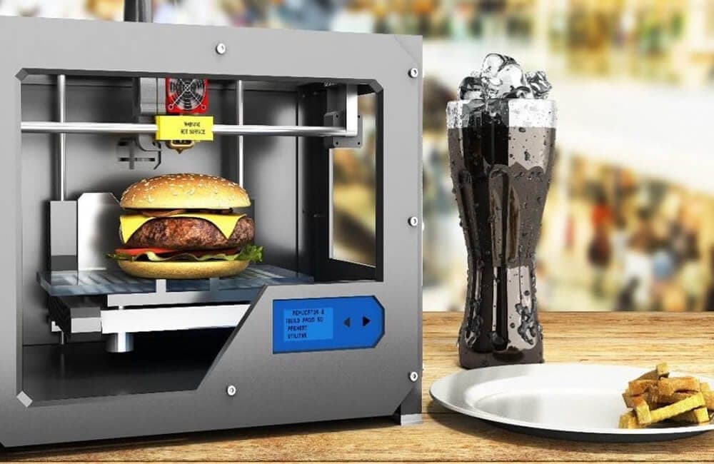 3D Vegan Burger Printer