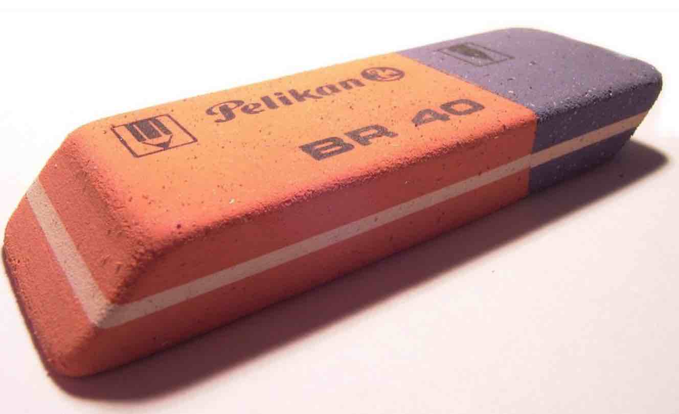 Blue Part On The Eraser