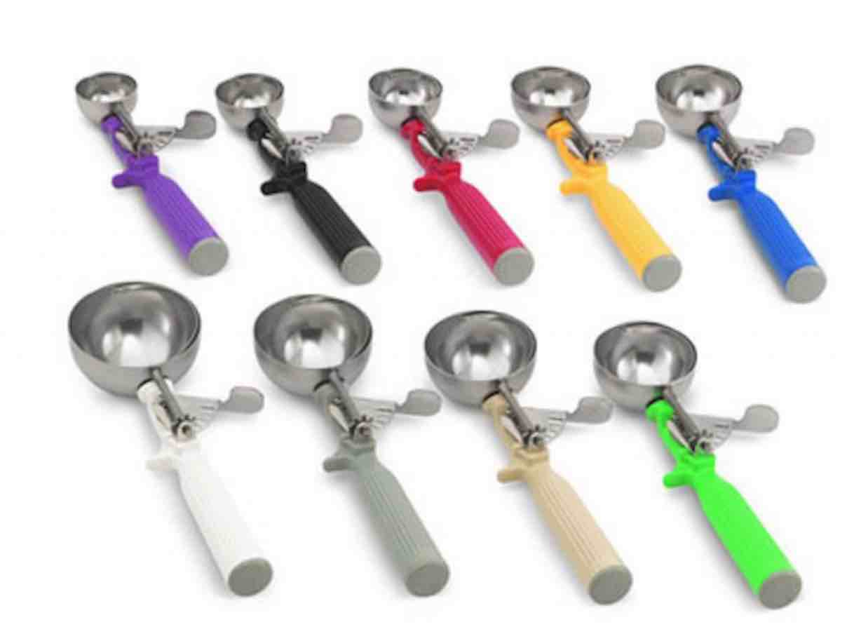 Colorful Ice Cream Scoops
