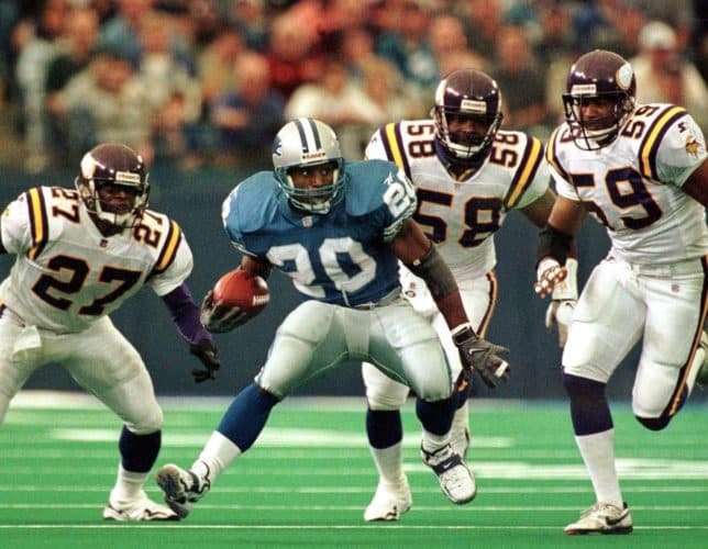 Barry Sanders (Years In The NFL 1989 1998)