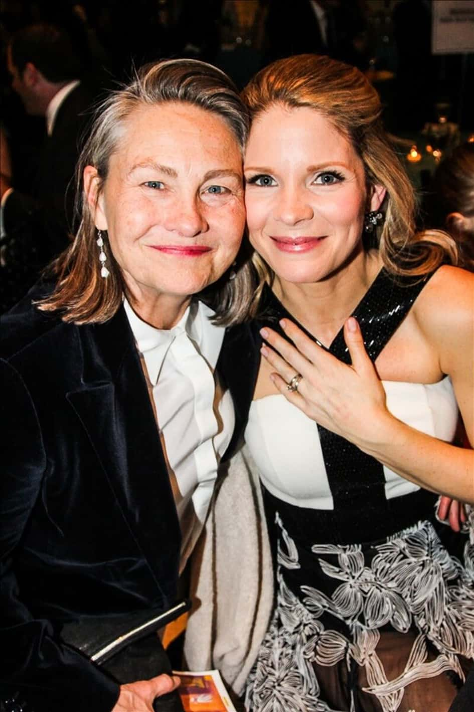 Cherry Jones & Sophie Huber.