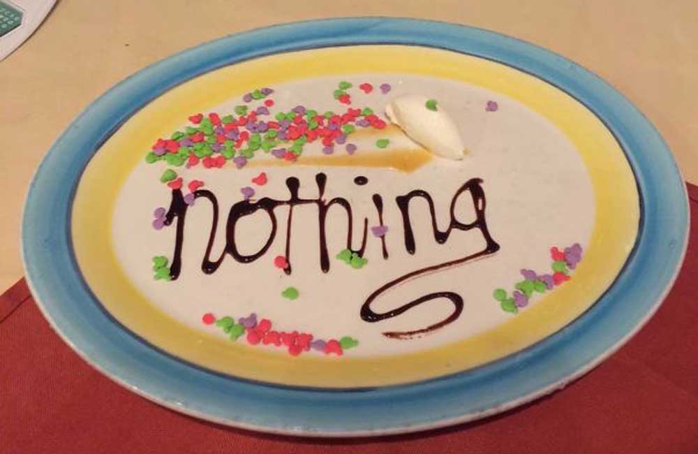 “Nothing”