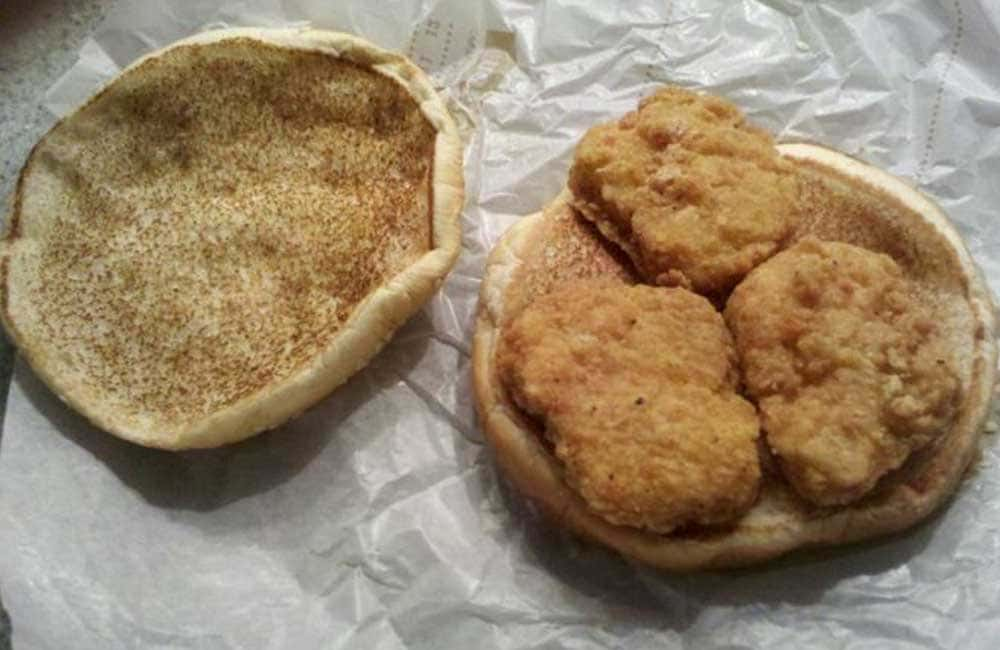 One Chicken Sandwich