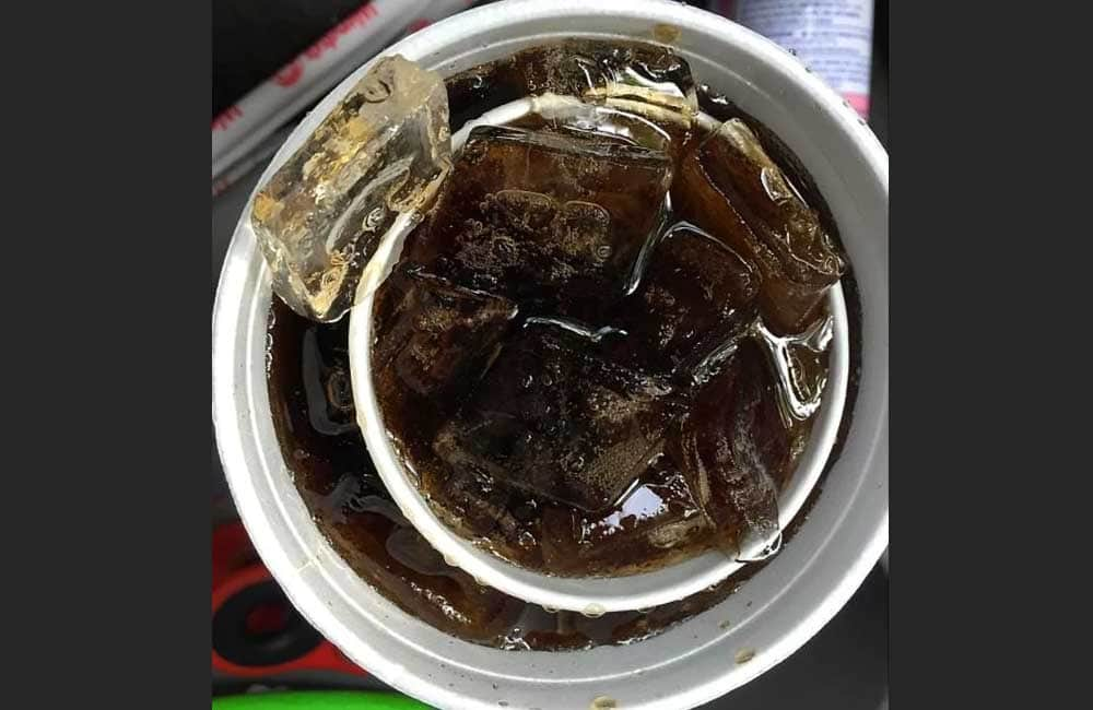 A Coke With An Extra Cup