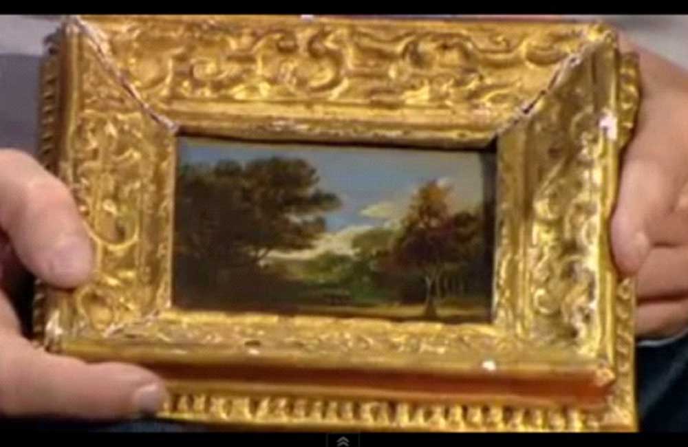 Rare John Constable Mini Painting