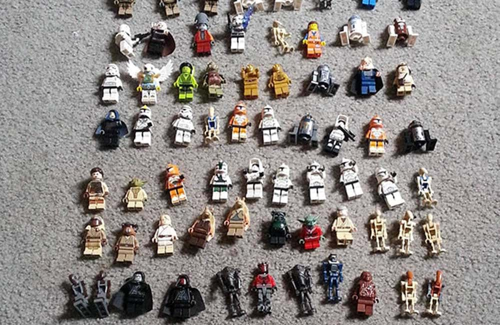 Original “Star Wars” Lego Figurines