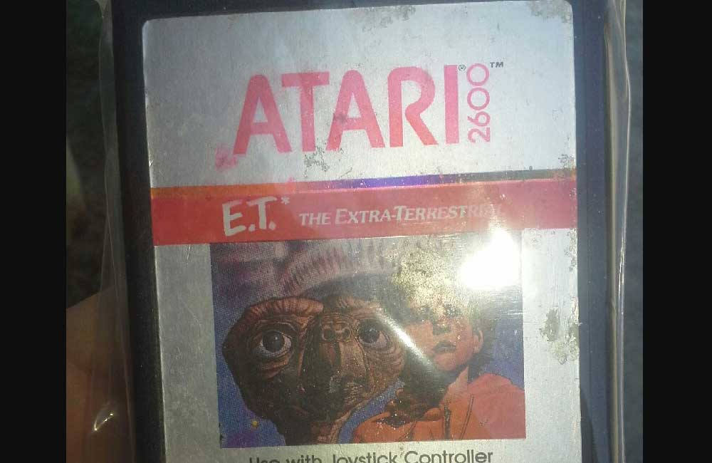 Rare Copy Of “E.T.” Atari Cartridge