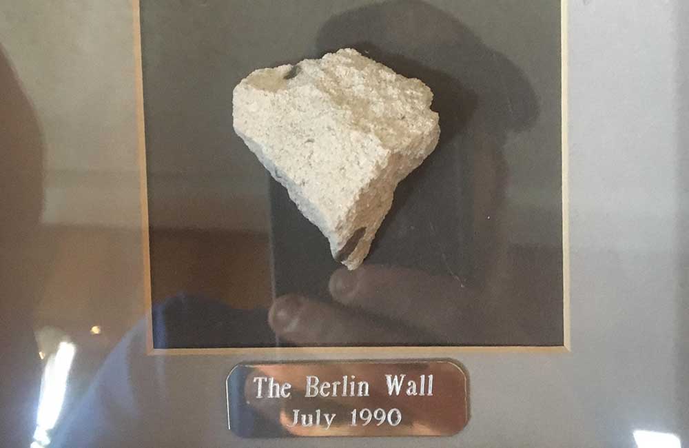 Piece Of The Berlin Wall