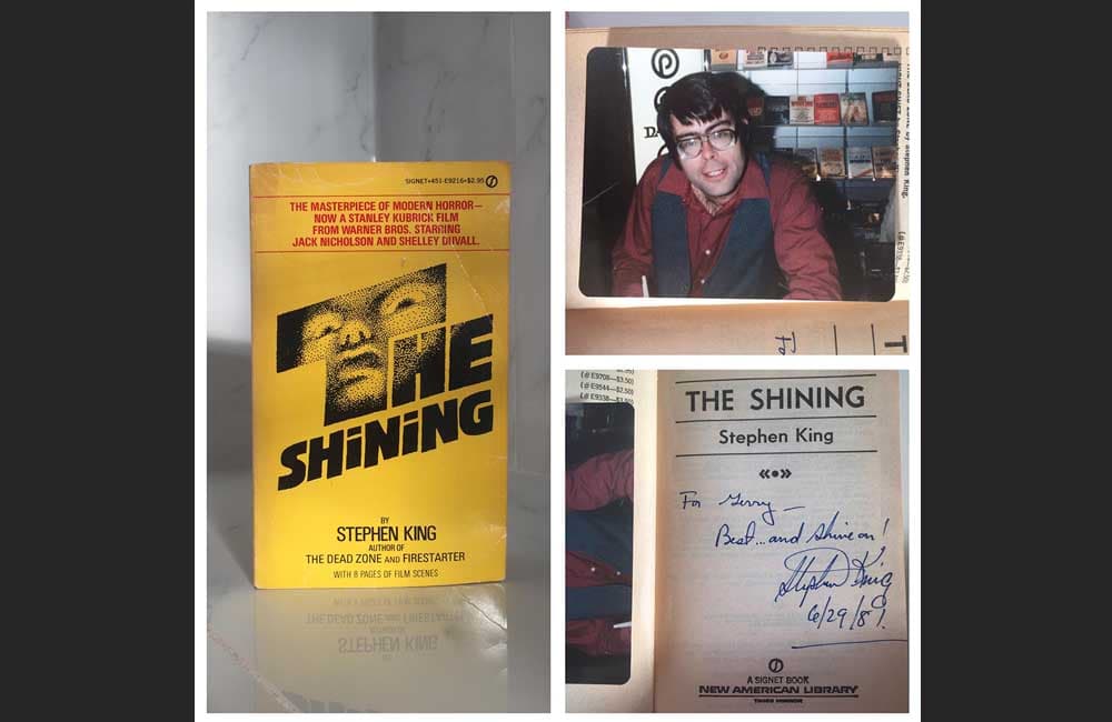 Signed Copy Of “The Shining”