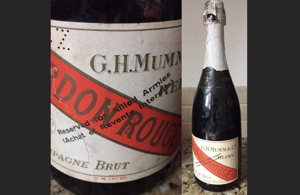 World War II Era Wine