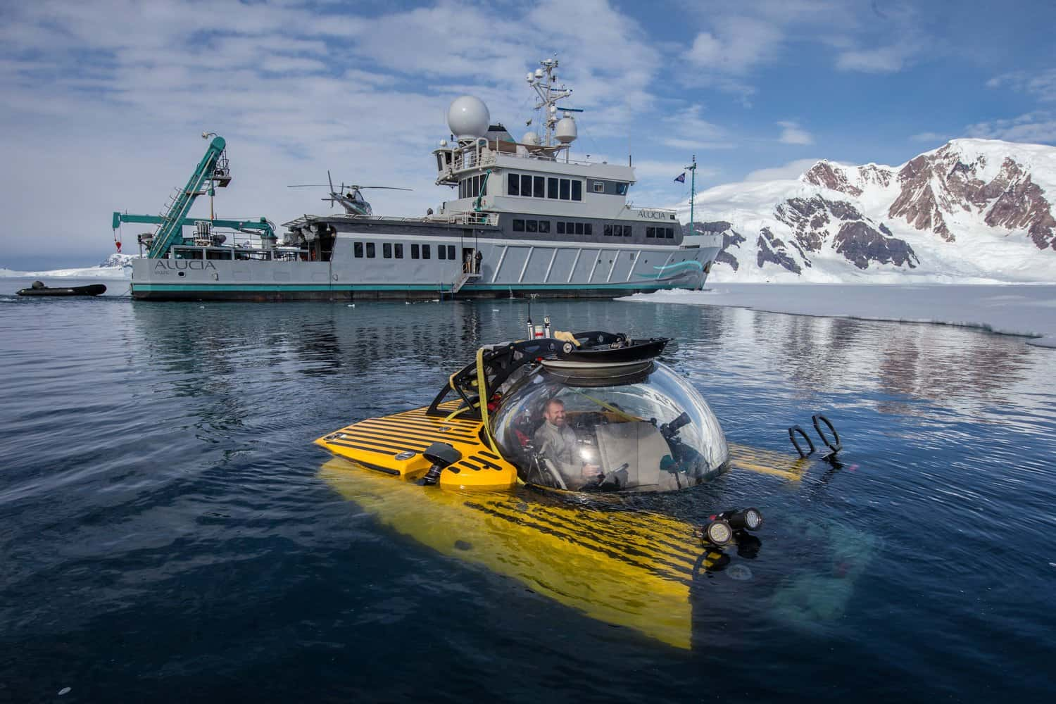 A estrela solar da Antártica