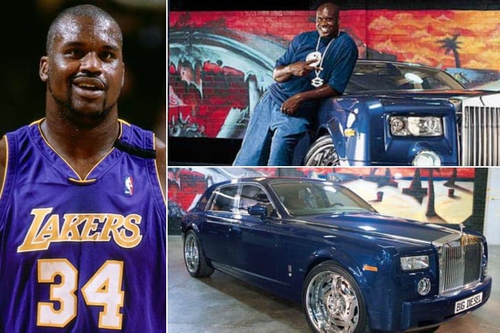 Shaquille O’Neal – Rolls Royce Phantom, Estimated $139K