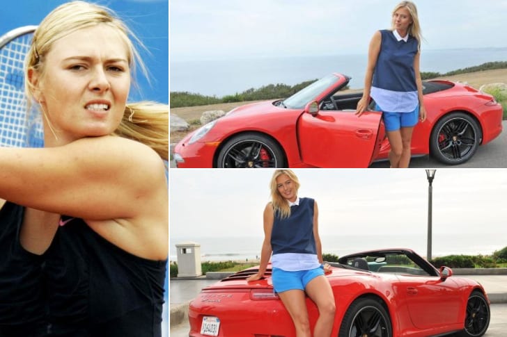 Maria Sharapova – Porsche 911 Carrera S Cabriolet, Estimated $109K