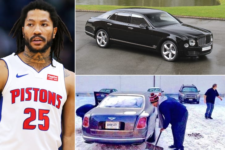 Derrick Rose – Bentley Mulsanne, Estimated $300K