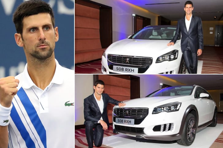 Novak Djokovic – Peugeot 508, Estimated At Least $54K