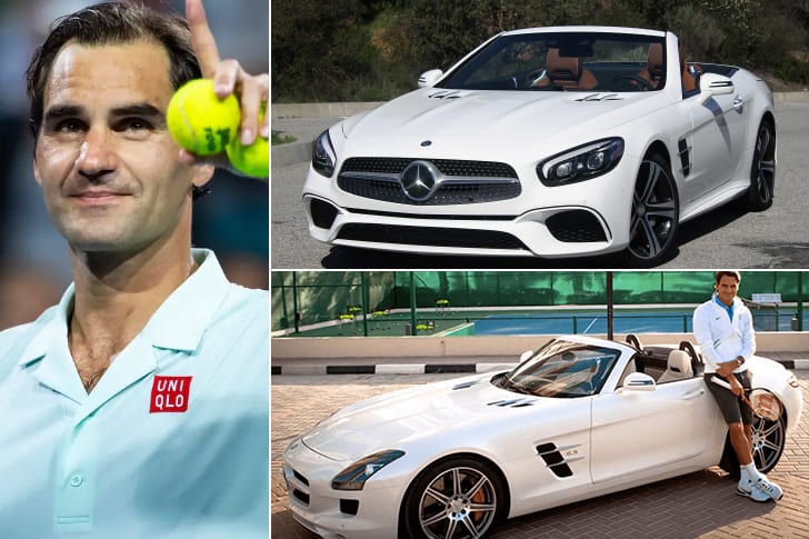 Roger Federer – Mercedes Benz SL, Estimated $91K