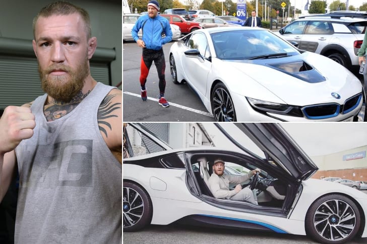 Conor McGregor – BMW I8, Estimated $150K