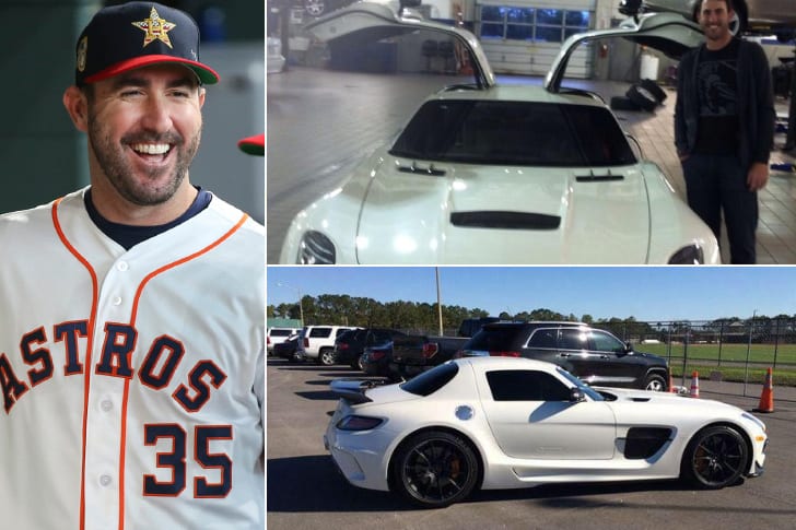 Justin Verlander – 2014 Mercedes Benz SLS AMG Black Series, Estimated $250K