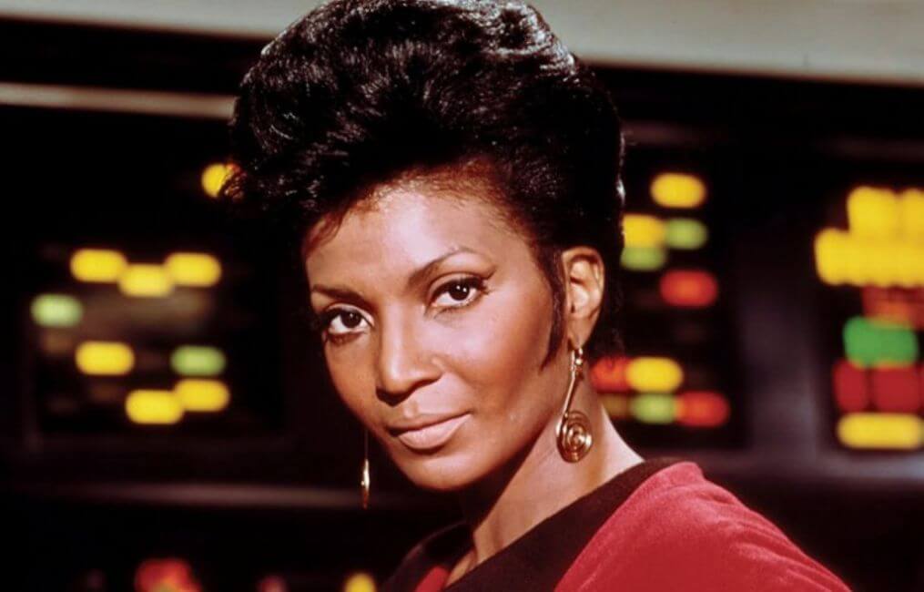 Nichelle Nichols As Lt. Uhura