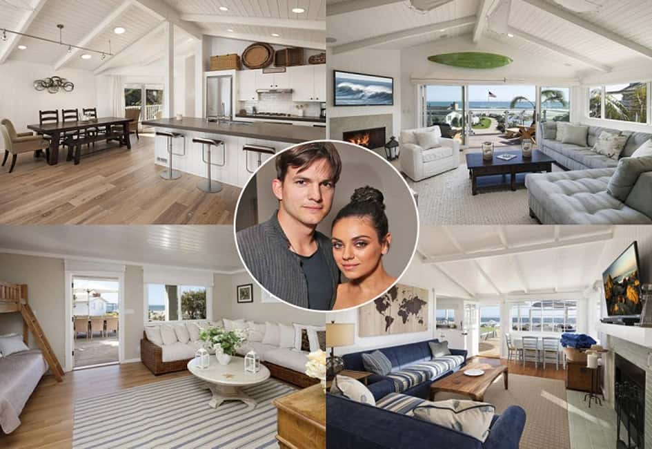 Ashton Kutcher Et Mila Kunis, Leur Villa à Beverly Hills Estimée à Près De 10 Millions De Dollars