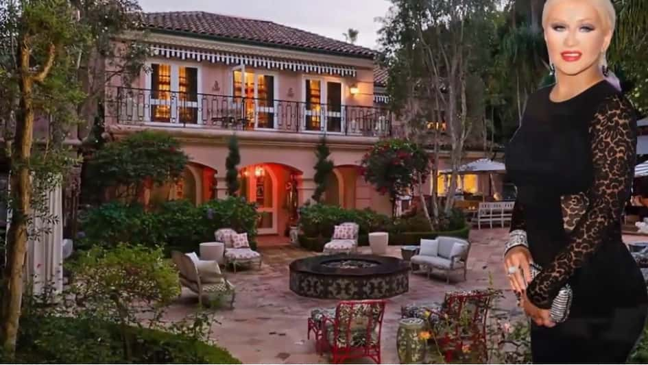 Christina Aguilera, Sa Villa à Los Angeles Estimée à Près De 13.5 Millions De Dollars