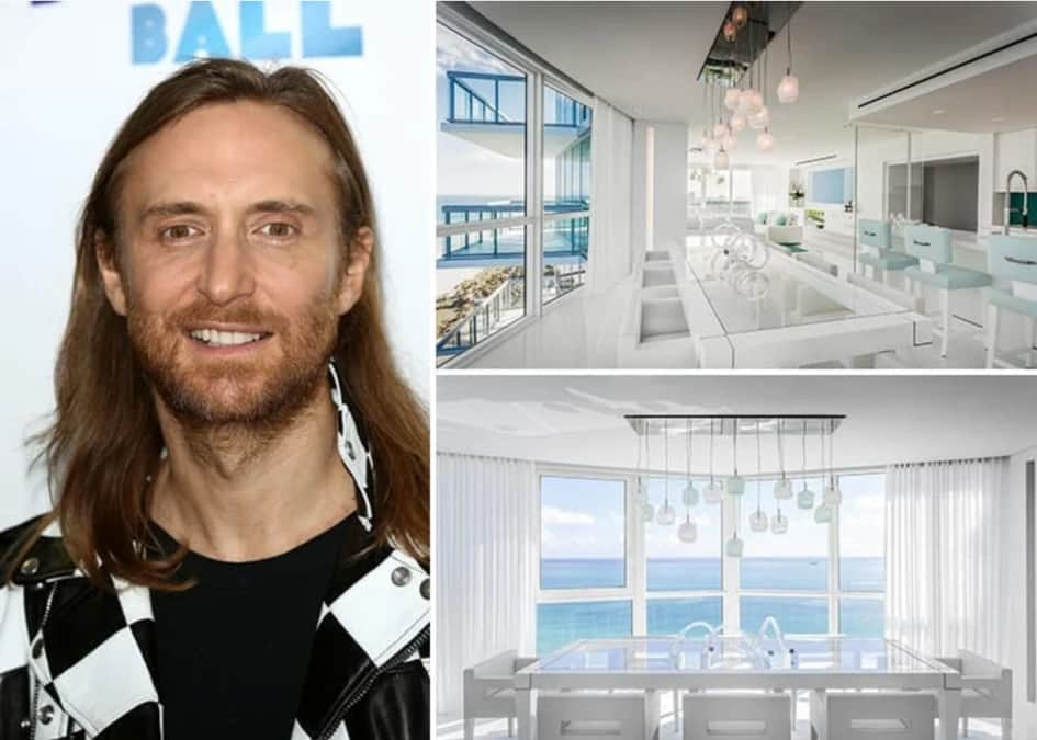 David Guetta, Sa Résidence à Miami Estimée à 9.5 Millions De Dollars