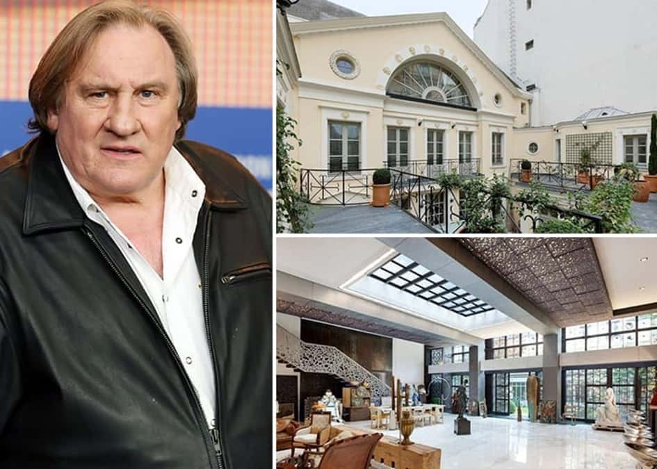 Gérard Depardieu, Sa Villa à Paris Estimée à 65.4 Millions De Dollars