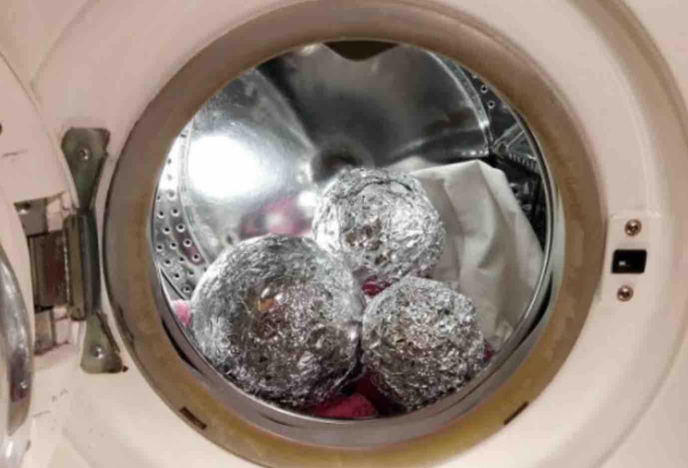 Put A Crumpled Ball Of Aluminum Foil In Your Dryer