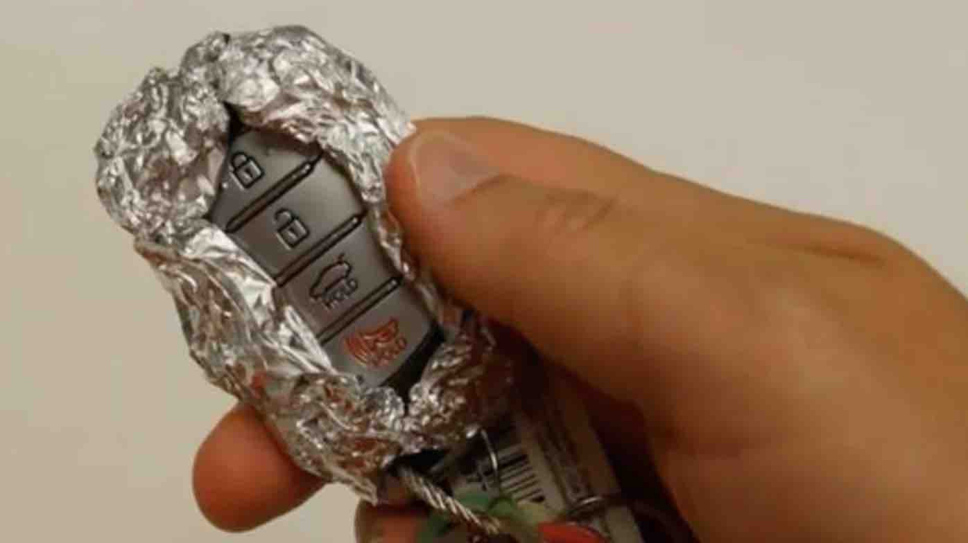 Wrap Your Key Fob In Foil