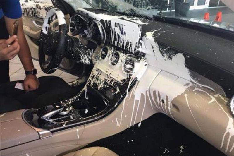 Do Not Open A Can Of Paint In Your Car