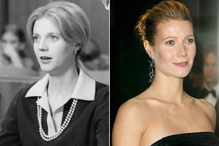 BLYTHE DANNER & GWYNETH PALTROW AT AGE 30