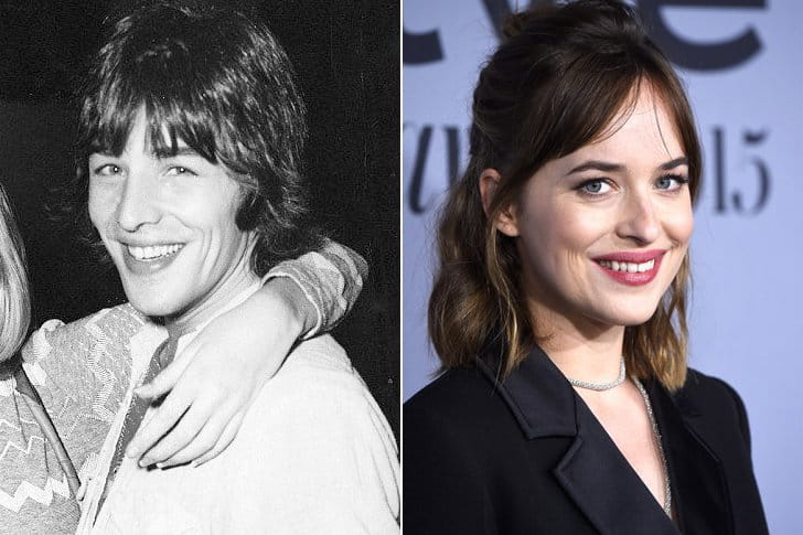 DON JOHNSON & DAKOTA JOHNSON AT AGE 25