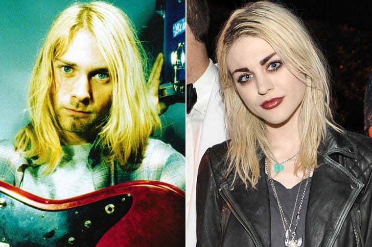 KURT COBAIN & FRANCES BEAN AT AGE 24