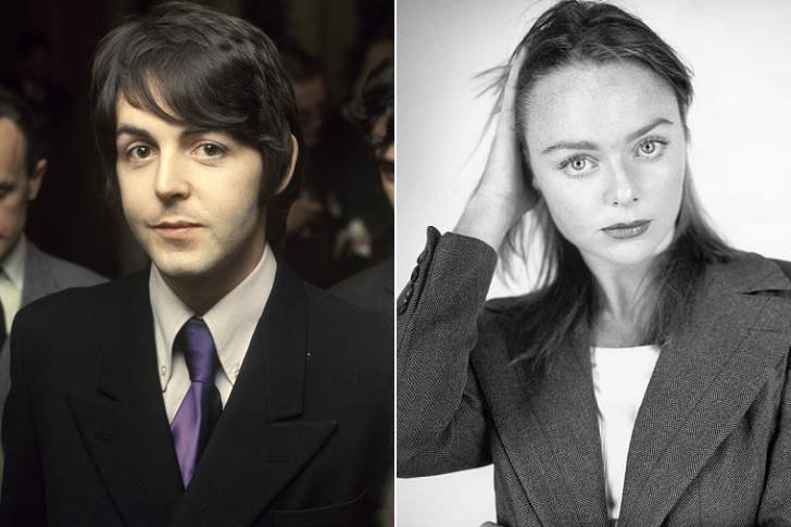 PAUL MCCARTNEY & STELLA MCCARTNEY AT AGE 27