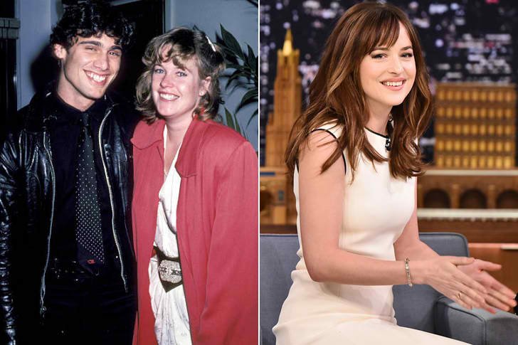 MELANIE GRIFFITH & DAKOTA JOHNSON AT AGE 25